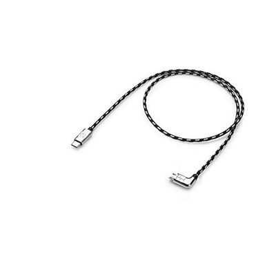 Volkswagen 000051446BA Câble de Chargement C vers Micro-USB Premium 70 cm coudé