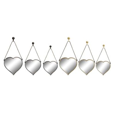 ESPEJO SET 3 PP 26X3X26 24/20 CORAZON 2 SURT.