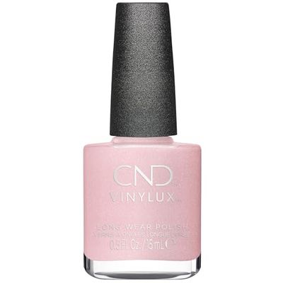 CND Vinylux Long Wear Nail Polish (No Lamp Required), 15 ml, Nude, Grapefruit Sparkle