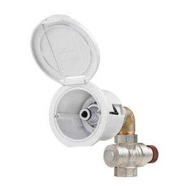 DISMARINA PLASTIMO WHITE HOUSING FOR WATER SQUARE COVER FLX - Accesorio para barco - Plástico