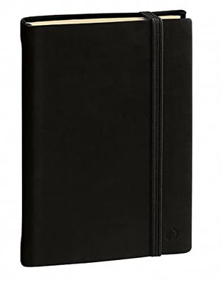Quo Vadis 2371193Q - Cuaderno de notas Rayado horizontal A6 - 10x15cm SILK Negro