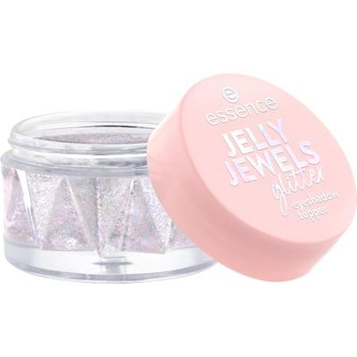 Essence Cosmetics Jelly Jewels Topper Ombretto Glitterato, Risultato Istantaneo, Intensiva, Rugiadosa, Brillantinata, 4.2 g