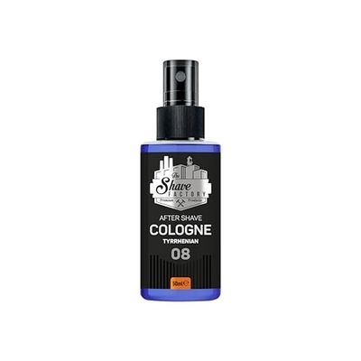 The Shave Factory After Shave Cologne - A Fragrant Essence For Impeccable After Shave Care For A Long-Lasting Sensation Of Freshness And Comfort (50ML, 08 Tyrrhenian)