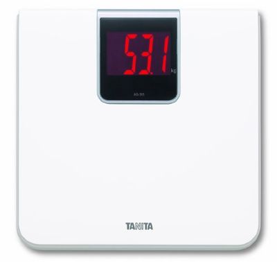 TANITA HD-395 Classic Digital Bathroom Scale White