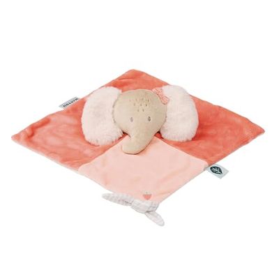 Nattou Chusta z poliestru, słoń, towarzysz od urodzenia, ok. 40 cm, Flo, Oli & Ernest, Oli Pink
