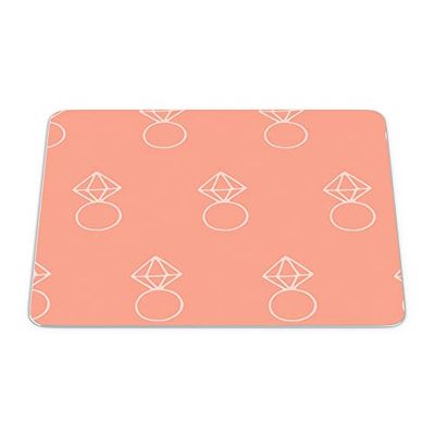 Bonamaison, Tapis de Souris Rectangle Imprimé Numériquement, Fond Antidérapant, pour Bureau et Maison, Taille: 22x18cm