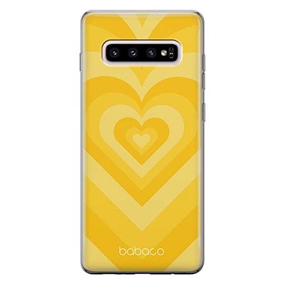 ERT GROUP mobiel telefoonhoesje voor Samsung S10 PLUS origineel en officieel erkend Babaco patroon Hearts 007 optimaal aangepast aan de vorm van de mobiele telefoon, hoesje is gemaakt van TPU
