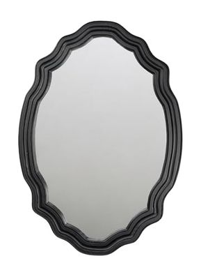 ESPEJO MADERA NEGRO