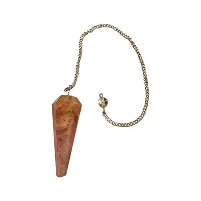 VIE Pendulum with Chain (Rose Quartz)