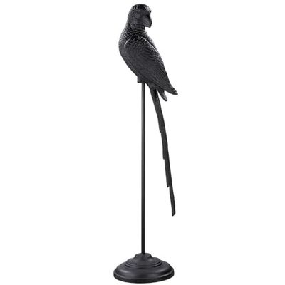 GILDE Decorative Figurine, Aluminium, Black, Höhe 97 cm