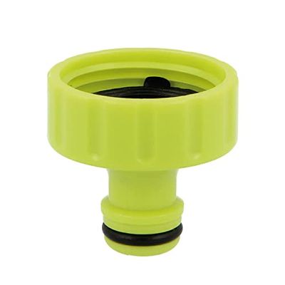 Amig - Adaptateur Pour Raccord De Robinet 1" | Raccord Rapide Et Facile Pour Tuyaux D'Eau De Jardin | Plastique Abs | Vert Pistache