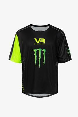 Valentino Rossi VR46 Camiseta Performance Monster Energy,XXL,Negro