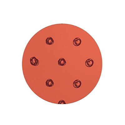 Questo Casa, Round Digital Printed Mouse Pad, Non-Slip Base, for Office and Home, Diameter:22cm