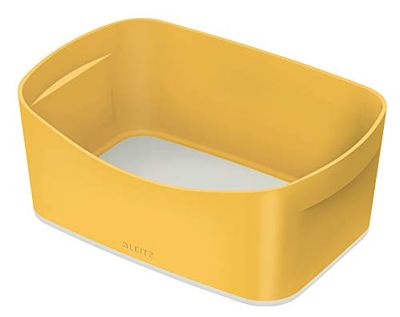 Leitz Bac de Rangement MyBox, Cosy, Jaune, 52640019