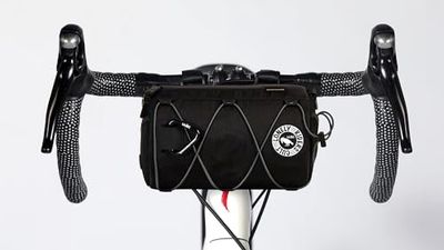Sac Guidon Vélo Grand avec Bandoulière Sac Vélo Imperméable Nylon 3,8L 24x14x14 cm Accessoires Vélo VTT E-Bikes Compléments Panier Porte-Outils et Téléphone