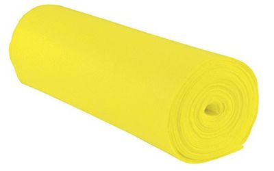 Feutrine 45 cm x 5 m, 1 rouleau, couleur : jaune - Folia 520012