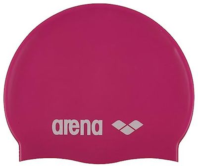 arena Classic Silicone Junior Cuffia Unisex in Silicone, Cuffia Piscina Bambino e Bambina, Cuffia Nuoto con Bordo Rinforzato, Cuffia Morbida e Resistente