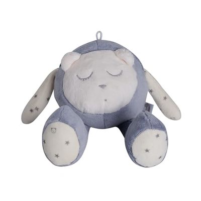 myHummy Sleeper Ball grijze ster - de knuffelvriend met vak op de rug voor warmtekussen of geluidsmodule
