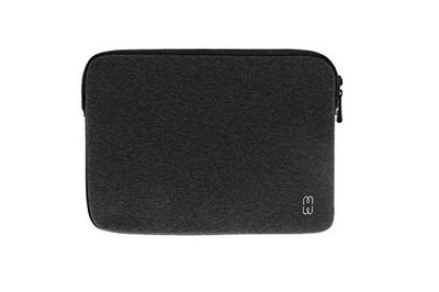 MW Funda para Portátil Compatible con Apple Macbook Pro 13 - Funda para Portátil con Memory Foam Acolchada - Funda Protectora para Portátil con Cremallera Anti-Rayado - Sombra (13", Anthracita)