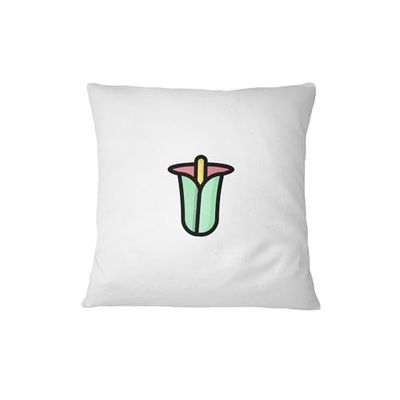 Bona Basics, Fodera decorativa per cuscino, decorazione per la casa, per divano, caffetteria, Dimensioni: 45X45 cm, Colore: Bianco
