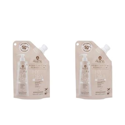 Alama Hydra Shampoo Idratante Ecoricarica 100ml (Confezione da 2)