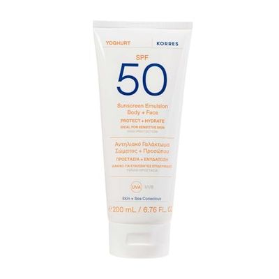 KORRES YOGHURT Emulsion Body + Face SPF50 200ml