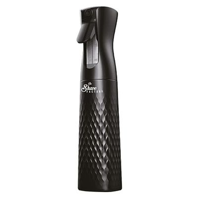 The Shave Factory Spray Bottle - Hair Mist Sprayer, Spray Bottle for Hair (Black)
