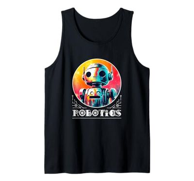 Funny Robot Shirt Robotics Engineer Shirt AI Shirt Robotics Tank Top