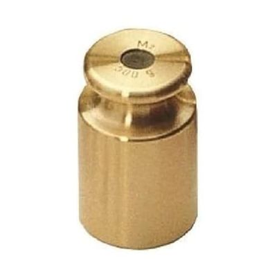 Kern 357-46 Forme de Bouton de Poids Individuel en Laiton Finement Tourné, 1 Pièce
