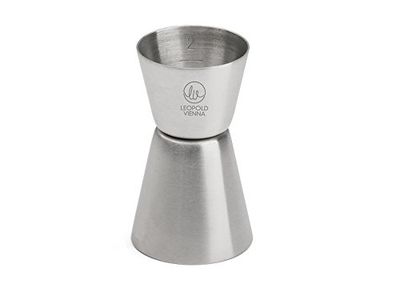 Leopold Vienna Medidor de cocktail IN830, inoxidável, cinzento, 3 cm