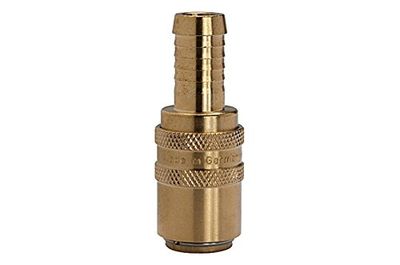 RIEGLER 107953-280.01 tempereringskoppling DN 9, kottar 13 mm, avstängningsventil, pip rak, 1 st