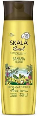 Nourishes & Strengthens Hair - Banana Vitamin Boost Shampoo - Skala - 325ml - Nutrient-Rich Formula