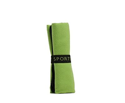 Gözze - Serviette de Sport très absorbante, super douce, Fibre synthétique, 30 x 50 cm - Vert clair