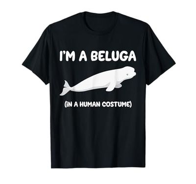 Beluga Wal Costume Io sono un Beluga Maglietta