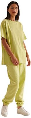 NA-KD dam påminnelse t-shirt, Gul lime, M