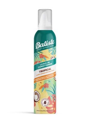 Batiste Dry Leave-In Conditioner Tropical 100 ml Balsamo Batiste Donna con Capelli Secchi Con Spray Cura Capelli Con Profumo Esotico di Cocco Con Aloe Vera Senza Risciacquo Vegano