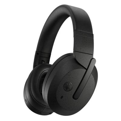 Yamaha YH-E700B Wireless Over-Ear Bluetooth Headphones, 32 Hours Battery Life, Active Noise Cancelling, in Black