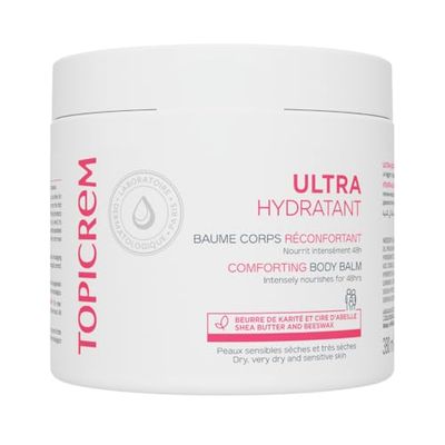 Topicrem - Balsamo Corpo Comfort Ultra Idratante - Nutre, Protegge e Idrata la Pelle - Texture Ricca, Odore Delicato, Pelle Sensibile e Secca, Da 3 anni, Fabbricazione Francese - 380 ml