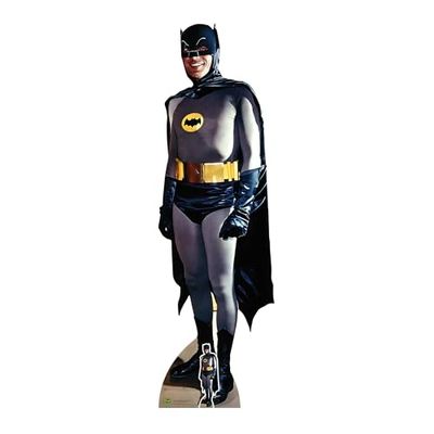 SC1661 Batman 1966 Adam West Lifesize - Decoración Retro para Fiestas de superhéroes