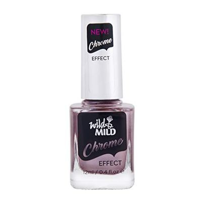 Wild&Mild CH04 Vernis à ongles effet chromé Rose clair