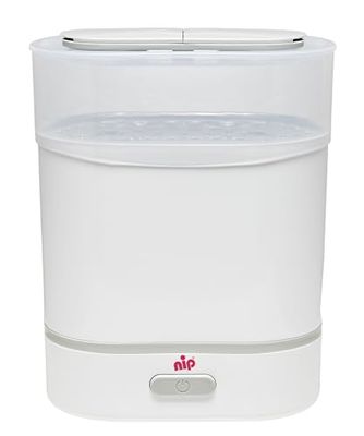 nip Vaporisator 3-in-1: sterilisator, stoomkoker en flessenwarmer met signaalfunctie, automatische uitschakeling, BPA-vrij
