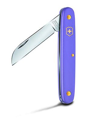 Victorinox Blumenmesser für Gartenarbeiten, Rostfreie Gerade Klinge, Universalmesser, Profi, Nylon Griff, Swiss made