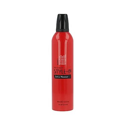 INEBRYA Mousse Extra fuerte-400 ML, Multicolor, 400 Milliliters