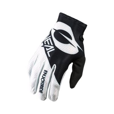 O'NEAL | Gants vélo et Motocross | MX MTB DH FR Descente Freeride | Matériaux durables et Flexibles, Paume ventilée | Gants Matrix | Adulte | Noir Blanc | Taille XL