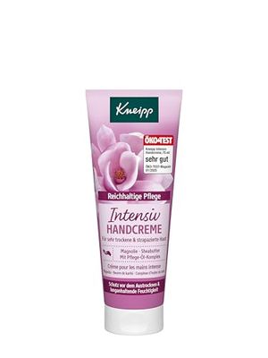 Kneipp Crema intensiva per le mani, magnolia e burro di karitè, per pelli molto secche e danneggiate, 75 ml