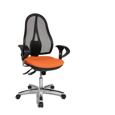 Topstar OP290UG04 Open Point SY Deluxe Fauteuil pour Bureau Métal Cappuccino 48 x 48 x 109 cm