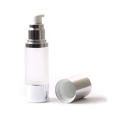 Matowy i srebrny chrom 30 ml z nasadką - Airless Serum Butelki x 10