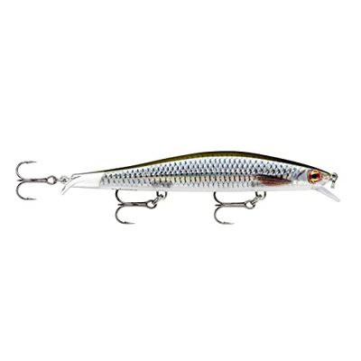 Rapala Artificiale Spinning Ripstop-Esca di Simulazione per Pesca in Acqua Dolce con Doppio Labbro-profondità di Nuoto 1.3, 1.3-1.6m-12cm/14g-Prodotta in Estonia-Live Roach Unisex-Adult, 12 cm / 14 g