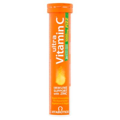 Vitamin C Effervescent Multivitamin Tablets with Zinc