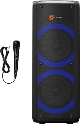 LGP72 Let's go Party Altoparlante Bluetooth | Sistema audio con microfono karaoke, LED discoteca, funzione power bank e potenza 450 Watt